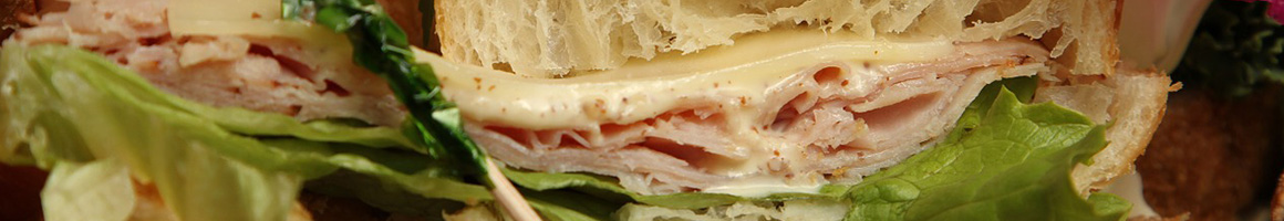 Eating Sandwich at YO WAY SANDWICH SHOP restaurant in Gardena, CA.